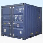 Container Marittimo 10 Piedi x 8 Piedi – Nuovo (Un Viaggio) Blu