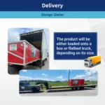 Rifugio di Stoccaggio a Trave Singola 20'x20'x12' - Gold Mountain Storage Shelter - immagine 6