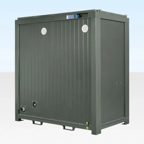 Toilette Doppia 1+1 - 8x5 Piedi (Verde Bottiglia)