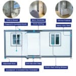 Ufficio Portatile Moderno 7'x20' con Camera da Letto – Versatile e Confortevole - immagine 2