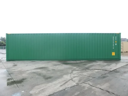 Contenedor Marítimo High Cube Nuevo 40 Pies (12m) - Verde, Extra Alto