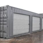 Container 40' High Cube con 3 Serrande Avvolgibili Laterali