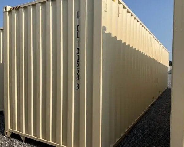 Container Marittimo 40 Piedi High Cube Nuovo (Primo Viaggio) - 40' x 9.5