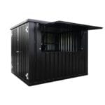 Container Bar Smontabile 3x2 Metri - Nero Intenso (RAL 9005)