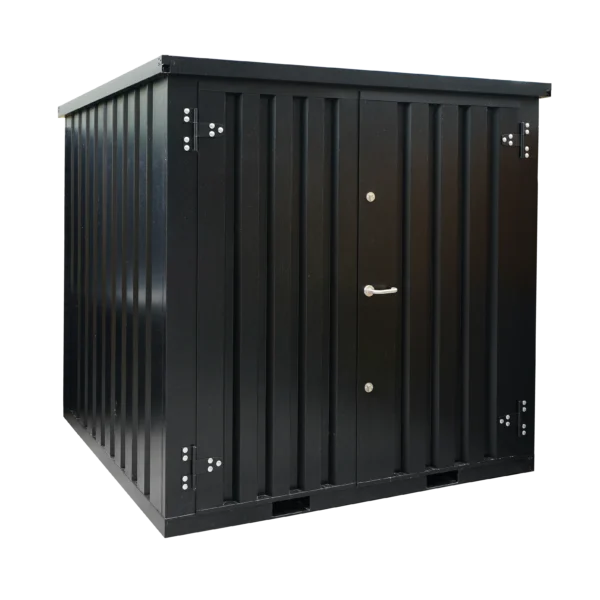 Container Smontabile 2x2m con Doppia Porta - Facile da Montare