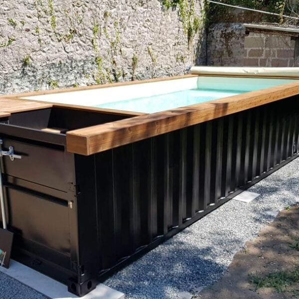 Piscina Container 15' - Design Compatto e Modulare