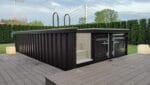 Piscina Container 20' con Piattaforma e Vano Tecnico Integrato - immagine 2