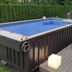 Piscina Container 20' con Piattaforma e Vano Tecnico Integrato