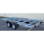 Rimorchio per Mini Tiny House 4m x 2m - Timone Smontabile (1500 kg) - immagine 12