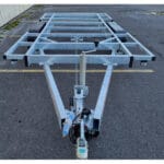 Rimorchio per Mini Tiny House 4m x 2m - Timone Smontabile (1500 kg) - immagine 3
